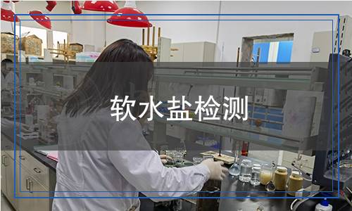 軟水鹽檢測(cè) 軟水鹽檢測(cè)