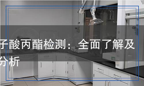 沒食子酸丙酯檢測:全面了解及科學(xué)分析 沒食子酸丙酯檢測:全面了解及科學(xué)分析