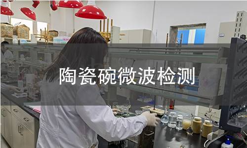 陶瓷碗微波檢測