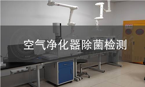 空氣凈化器除菌檢測